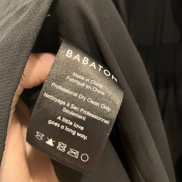 Babaton donachie romper black size xs - Picture 4 of 6